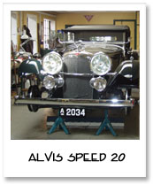 renovering reparation Alvis Speed 20 årgang 1934